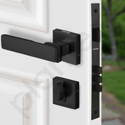 Plantex Heavy Duty Main Door Lock Set with 3 Keys/Mortise Door Lock for Home/Office/Hotel (7116 - DC-Black & Z-Black)
