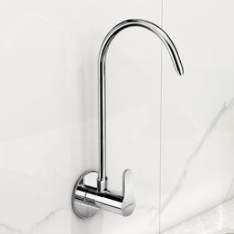 Plantex Brass RO Water Purifier Tap for Kitchen Sink/360Â° Rotatable Wall Mount RO Faucet/Drinking Water Tap/Heavy Duty Brass RO Tap for All RO Water Purifiers - Chrome (RO-017)