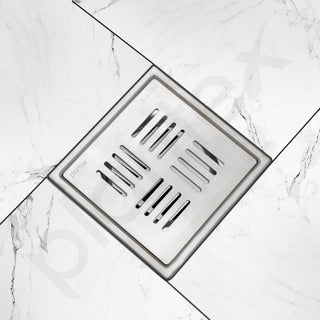 Plantex 304 Grade Stainless Steel Drain Cover/Bathroom Drain Cover/Bathroom Drain Jali/Floor Trap for Bathroom and Kitchen - (6x6 inches)