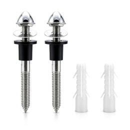 Plantex Stainless Steel Rack Bolt for Wall Hung Commode/EWC â€“ 7 Inch, 16mm Thick Heavy Duty Wall Mount Commode Bolt Set with Complete Installation Accessories â€“ Chrome