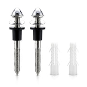 Plantex Rack Bolt for Wall Hung Commode/Stainless Steel EWC – 7 Inch, 16mm Thick Heavy Duty Wall Mount Commode Bolt Set with Complete Installation Accessories – Chrome