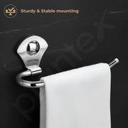 Plantex Royal Stainless Steel Napkin Holder for Wash Basin/Towel Ring/Napkin Holder/Bathroom Accessories (Chrome)