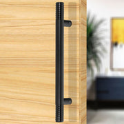 Plantex Heavy Duty Door Handle for Main Door/Door & Home Decor/18-inches Main Door Handle/Door Pull Push Handle - Pack of 1 (231-Smooth Black Finish) - 3 Years Warranty