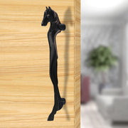 Plantex Heavy Duty Knight Door Handle/15-Inches Horse Shape Main Door Handle/Pull Handle/Door & Home Decor - Pack Of 1 (284-Copper Antique Finish) - 3 Years Warranty