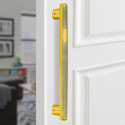 Plantex 14 Inch Main Door Handle for Wooden Doors - Pull-Push Handle Accessory (Pack of 1, Brass Antique)