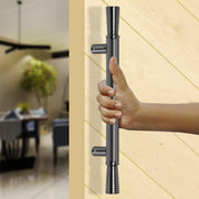 Plantex 14 Inch Main Door Handle/Pull Push Door Handle for Home/3 Years Warranty Pack of 1 (122 - Grey Glossy)