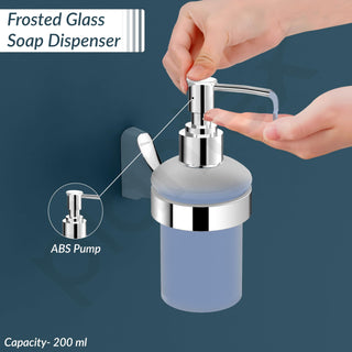 Plantex Smooth Brass Liquid Soap Dispenser for Shampoo and Handwash (UN-1738)