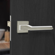 Plantex Heavy Duty Door Lock for Bathroom/Mortise Keyless Door Lock for Store Room/Office with Baby Latch ÃƒÂ¢Ã¢â€šÂ¬Ã¢â‚¬Å“ (Satin White & Chrome)