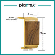 Plantex Heavy Duty Round 4 inch Spare Sofa Legs for Bed Furniture/Sofa Legs for Furniture Fitting/Table Legs/Sofa Leg Set of 2 pcs (Gold Finish)