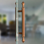 Plantex Main Door Handle/14 Inch Door Handle for Main Door/Pull-Push Handle for Glass/Wooden Door - Pack of 1 (PVD Rose Gold) - 3 Years Warranty