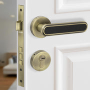 Plantex Triple Security Door Lock for Home/Main Door Lock Set with 3 Years of Warranty/Mortise Lock for Door with Brass Lock Body & Cylinder (34 -Brass Antique & Black)