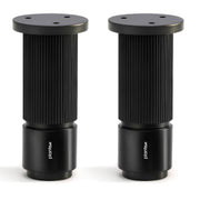 Plantex 4 Inch Sofa Leg for Bed Furniture/Aluminium Sofa Leg for Table/Support Legs/Furniture Leg - Pair of 1 (2 Piece) (DTS-77, Black)
