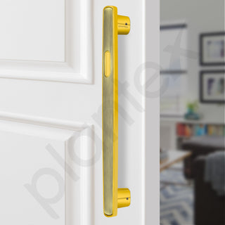 Plantex 14 Inch Main Door Handle for Wooden Doors - Pull-Push Handle Accessory (Pack of 1, Brass Antique)