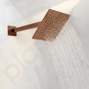 Plantex 9-Inch Shower Arm for Overhead Shower/Stainless Steel Shower Pipe/Wall Mount Bathroom Fitting with Â½-Inch Thread - Pack of 1 (Rose Gold)