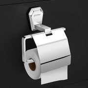Plantex Toilet Paper Holder for Bathroom/304 Grade Stainless Steel Tissue Paper Roll Holder/Bathroom Accessories - Pack of 1 (PM-2410, Chrome)