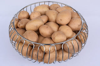 Primax Heavy Stainless Steel Vegetable and Fruit Bowl Basket - Nickel Chrome Plated