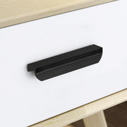 Plantex Cabinet Handle/96mm Handle for Cabinet/Wardrobe/Kitchen Handle/Door Pull-Push Handle for Home/Office - Pack of 1 (Black)