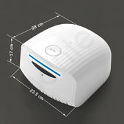 Plantex Hand Dryer Automatic /1200W Small Hand Dryer Machine/Hand Wash Air Dryer for Bathroom/Office/Hotel/Commercial Use (White)
