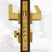 Plantex Premium Door Lock with 3 Years of Warranty/Main Door Lock for Home/Mortise Lock Set for Door (7120 - PVD Gold)