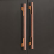 Plantex Cabinet Handle/Kitchen Cabinet Door Handle/Wardrobe/288 mm Cupboard Handle/Door Pull-Push Handle for Home/Office - Pack of 2 (Rose Gold)