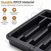 Plantex Expendable Cutlery Tray/Spoon Organiser for Kitchen Drawer