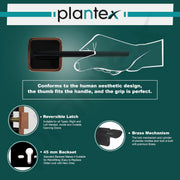Plantex Door Lock for Home/Main Door Lock Set with 3 Computerized Key/Mortise Locks for Door with Brass Lockbody & Cylinder (SM036, Rose Gold & Black)
