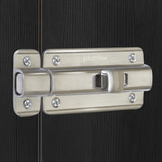 Plantex Premium Heavy Duty Door Stopper/Door Lock Latch for Home and Office Doors - Pack of 8 (Matt Finish)