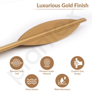 Plantex Cabinet Handle/Kitchen Cabinet Door Handle/Wardrobe/600 mm Cupboard Handle/Door Pull-Push Handle for Home/Office - Pack of 2 (Gold)
