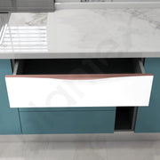 Plantex Profile Handle for Kitchen Cabinet/30 Inch Aluminium Drawer Profile Handle/Wardrobe Pull Handle for Home/Office/Hotel - Pack of 1 (Rose Gold)