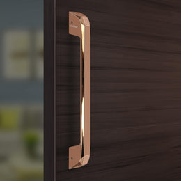 Plantex Door Handle/ Glossy Main Door Handle/14 Inch Pull-Push Handle For Home/Office/Hotel - Pack Of 1 (SH-351, Choco) - 3 Years Warranty,Multicolor