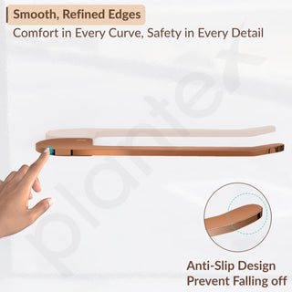 Plantex Smero Brass Towel Hanger for Wash Basin/Napkin Holder for Bathroom/Towel Ring/Towel Holder/Bathroom Accessories (Smart - PVD Rose Gold Finish)