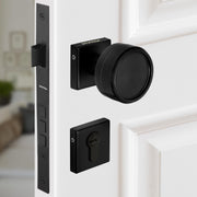 Plantex Triple Security Door Lock for Home/Main Door Lock Set with 3 Years of Warranty/Mortise Lock for Door with Brass Lock Body & Cylinder (Black)