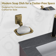 Plantex 304 Garde Stainless Steel Soap Holder for Bathroom/Soap Dish/Bathroom Soap Stand/Bathroom Accessories - Darcy (Antique)