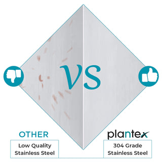 Plantex 304 Grade Stainless Steel Soap Holder/Bathroom Soap Holder/Kitchen Soap Stand for Sink - Bathroom Accessories (Chrome)