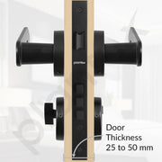 Plantex Mortise Lock for Door with 3 Years of Warranty/Main Door Lock/Robust Door Lock for Home with Brass Lock Body & Cylinder (Black)