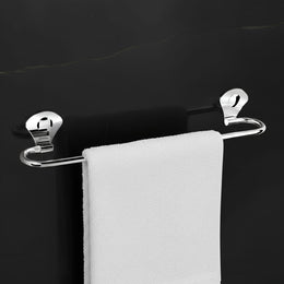 Plantex Royal Stainless Steel Towel Rod for Bathroom 24 Inch/Towel Hanger for Wall/Towel Hanger Stand/Bathroom Accessories - Chrome