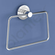 Plantex Stainless Steel Towel Ring for Wash Basin/Towel Hanger for Bathroom/Napkin Hanger/Napkin Ring/Bathroom Accessories (Chrome - Trapezium)