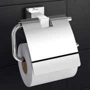 Plantex 304 Grade Stainless Steel Tissue Paper Holder/Toilet Paper Roll Holder/Toilet Paper Holder for Bathroom Accessories - Splash (Chrome)
