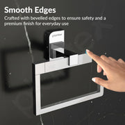 Plantex 304 Grade Stainless Steel Toilet Paper Holder for Bathroom/Tissue Paper Roll Holder/Toilet Paper Roll Holder for Bathroom Accessories - (Rolex, Chrome)