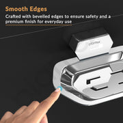 Plantex Soap Holder for Bathroom/304 Grade Stainless Steel Soap Dish/Soap Case/Soap Stand/Bathroom Accessories - Pack of 1 (Delta, 2801, Chrome)