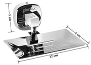 Plantex 304 Grade Stainless Steel Soap Holder for Bathroom/Soap Dish/Soap Stand/Bathroom Accessories - Maxx (Chrome)