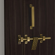 Plantex Stainless Steel Door Kit for Single Door/Door Hardware/Door Accessories (10 inch Al-Drop,8 inch Latch, 7 inch 2 Handles,7 inch Tower Bolt and 4 inch Door Stopper) - (DMAL-06-Brass Antique)