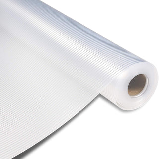 Plantex Multipurpose Double Sided Non-Slip Drawer Liner, Washable Refrigerator Mats for Pantry Cabinet, Kitchen Drawer, Bathroom Shelves – (Size: 50x500 cm) - Transparent