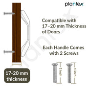 Plantex Cabinet Handle/288mm Handle for Drawer/Wardrobe/Kitchen Handle/Pull-Push Handle for Home/Office - Pack of 1 (Satin)