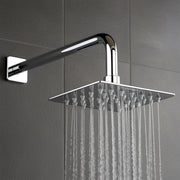 Plantex Stainless Steel 4 Inch Shower Head 100 mm with Water Saving Nozzle/Shower for Bathroom/Rain Shower Head for Bathroom without Arm- 4 Inch (Ultra Slim-Chrome)