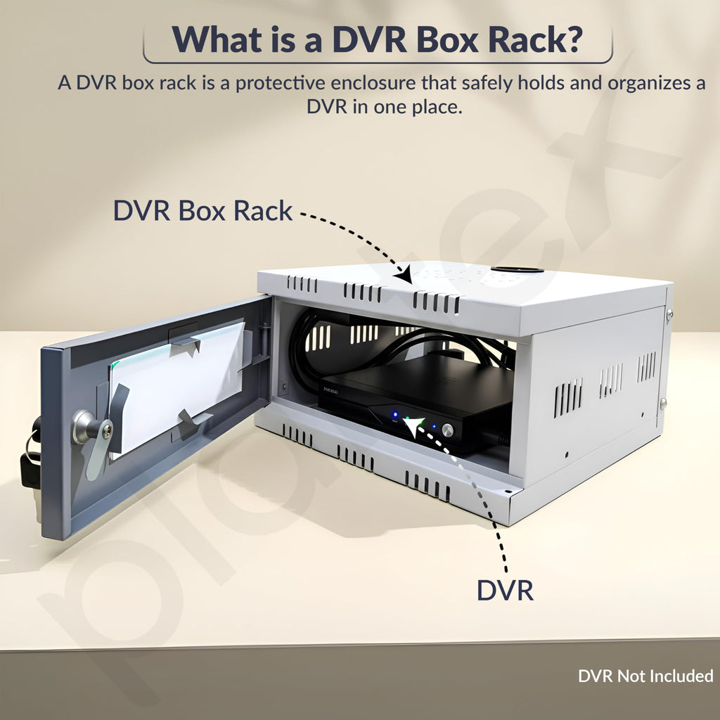 Plantex CCTV/DVR Cabinet Box/Network Rack/NVR - Server Rack/CCTV Camera ...