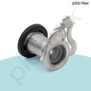 Plantex Solid Brass Door Eye/Door Eye Viewer/Eye Hole for Main Door/180 Degree Ultra Clear Door Viewer for Safe and Secure Home/Office/Hotel - Pack of 2 (Matt)
