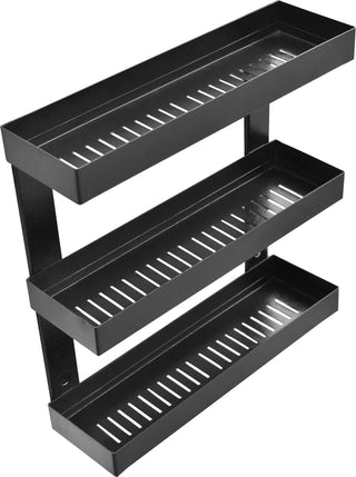 Plantex Bathroom Organizer - GI Metal 3 Tier Multipurpose Bathroom Shelf for Wall/Bathroom Accessories