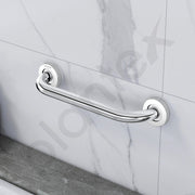 Plantex 14 Inch Grab Bar for Toilet/Bathroom Handle for Senior Citizen/Heavy-Duty Stainless Steel Support Bar/Bathroom Accessories (Chrome)
