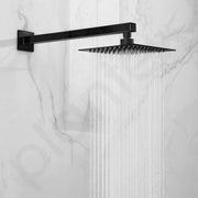 Plantex 21-Inch Shower Arm for Overhead Shower/Stainless Steel Shower Pipe/Wall Mount Bathroom Fitting with Â½-Inch Thread - Pack of 1 (Black)